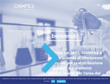 Tablet Screenshot of chimpex.it