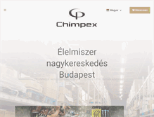 Tablet Screenshot of chimpex.hu